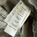 frame denim Army Green Utility Romper Medium Streetwear Snap Zipper Photo 5