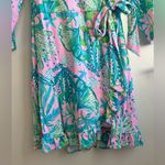 Lilly Pulitzer Jessalynne Wrap Romper small coastal preppy boho resort luxury Photo 2