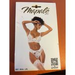 NEW~ MAPALE Wedding White 8837 BEXLEY 3 Pc Lingerie Set L/XL Size L Photo 2
