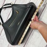 Coach  Kristy Shoulder Bag Pebbled Leather Black Gold Accents Photo 5