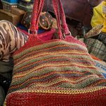 The Sak Multicolor Striped Women's Bag Photo 1