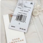 Good American  Cloud White Parachute Drawstring Cargo Pants New Size Small NWTS Photo 8