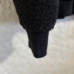 Daisy Fuentes  zip up black Sherpa long sleeve sz‎ 1X winter/fall jacket Photo 3