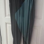 Koral Gray and Blue Jogger Pants Photo 0