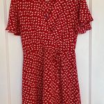 Red Dress Boutique Floral Wrap Dress Photo 0