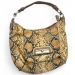 Coach  Kristin python-embossed leather hobo handbag Photo 0
