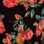 carole little Petites Black Jacket with Floral Print Photo 1