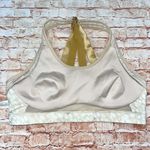 Fabletics  Cream and Gold Patterned Sports Bra Photo 5