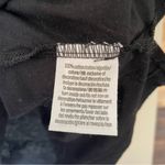 PINK - Victoria's Secret PINK by Victoria’s Secret Black Cotton Knit Casual Loungewear Athleisure T-Shirt Photo 2