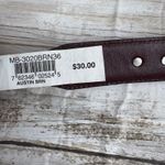 Fossil VTG Leather Conchos Belt 36” Brown Croc Embossed Western Boho Cowgirl Photo 12