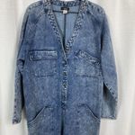 Urban Outfitters BDG Acid Wash Riveter Denim Coverall Jumpsuit Sz.S Photo 5