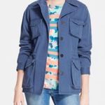Marc by Marc Jacobs NWT Blue Utility Army Jacket Size Large Photo 9
