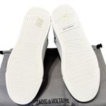 Zadig & Voltaire NIB  High Flash Leather Sneakers Red Lightening Bolt 37 Photo 4