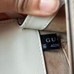 Gucci Sylvie White Leather Flap Chain Crossbody Shoulder Bag with Metal Buckle Photo 7