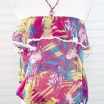True Freedom Multi colored halter blouse XL Photo 0