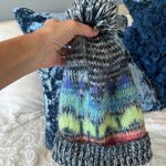 Aeropostale  Winter Cap Tassel Acrylic Colorful Beanie Womens One Size Photo 5