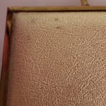 Vintage Lou Taylor Miami shimmery gold handbag purse Photo 7
