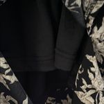 Entro  Black and Cream Floral Dress Photo 2
