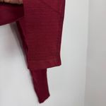 Alphalete OG Revival Leggings Bordeaux Maroon Compression Athletic size small Photo 4