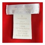 MM Couture  by Miss Me Burnt Orange Shift Dress Small Rhinestone Cuff Glam Photo 9