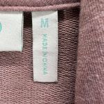 LOGO By Lori Goldstein LOGO Lori Goldstein Cardigan Womens M Brown Layered Hem Swiss Dot Layers Lounge Photo 12