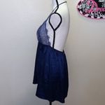 Victoria's Secret Victoria’s Secret blue lace sexy open baby doll lingerie Photo 3