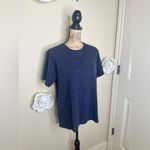 Brooks Brothers NTM: Vintage  Short Sleeve Navy with Delicate Floral Top Sz Large Photo 5