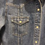 Arizona Jeans Vintage Arizona Jean Company Denim Western Shirt Womens X-Large Long Sleeve Photo 1