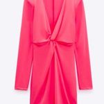 Zara Pink Long sleeve dress Size M Photo 0