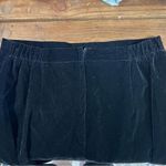 Vintage Allyson Petite Black Velvet Skirt Classic Minimalist 90s USA Made P/L Size undefined Photo 4