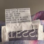 Vintage Tess Button Up Blouse 12 Fairy Silk Blue Photo 8