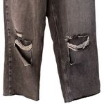 PacSun  Jeans Highrise 90s Boyfriend Straight Distressed Gray Rip Women’s Size 26 Photo 6