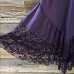 Free People Young And In Love Mini Slip in Gothic Grape Purple Size XS NWT Photo 4