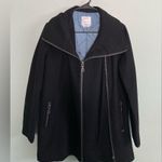 RVCA Women's  Rellics Side Zipper Blue Lines Black Peacoat Size M Photo 4