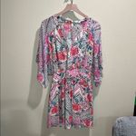 Maeve Anthropologie Siya Kimono Dress Size 4P Photo 3