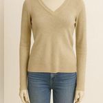 Karen Scott  Cream V-Neck Sweater Photo 0