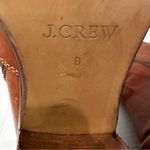 J.Crew Brown Leather Dean Ankle Double Buckle Boots Women's Size 8 07045 Photo 7