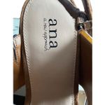 a.n.a  Daly Womens Cognat Brown Suede Strappy Open Toe Block Heel Sandals Photo 7