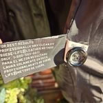 Jacqueline Ferrar  Genuine Leather Women Black Double Breasted Jacket Size XL Photo 10