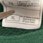 Vintage 90s California Hummingbird Floral Hunter Green Crewneck Sweatshirt XL Photo 8