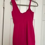 NBD Revolve  Adios Mini Dress in Hot Pink Photo 4