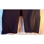 Athleta  Black Biker Shorts with Mesh Inserts - Size ST Tall Photo 2