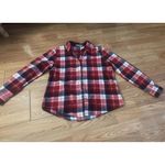 Riders By Lee Lee Riders Plaid Flannel Shirt Size Small Photo 1