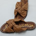 Sam Edelman  Garson Sandals Womens 6M Brown Leather Slip On Slides Summer Shoes Photo 5