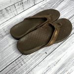 Vionic  Women's Tide II Toe Post Sandals Bronze Metallic 9 Photo 1