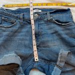 Kensie  Cuffed Bermuda Stretch Medium Wash High Rise Denim Jean Shorts Sz 6/28 Photo 4