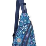 Sakroots On The Go Sling Crossbody Backpack Zip Bag Vacation Cruise Beach Floral Photo 7