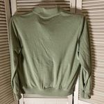 Alfred Dunner PM  green embroidered track sweater Photo 1