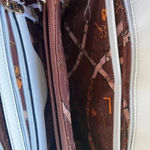 Purse with cardinal embroidery White Photo 6