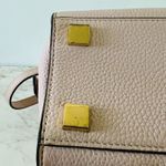 Michael Kors Harper Blossom Baby Pink Leather Medium Satchel Crossbody Bag Photo 11